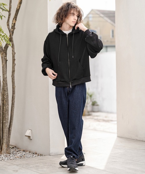 CAMBIO(カンビオ)の「mp14747-変形ポケットワイドテーパードデニムパンツ(HLCM0240)(デニムパンツ・メンズ・ブラック/インディゴブルー/ライトインディゴブルー・S/M/L)」の15枚目の写真