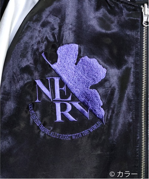 PANDIESTA(パンディエスタ)の「EVANGELION×錦 / ヱヴァンゲリヲン×ニシキ 和華流水綾波リバーシブルスカジャン(M2)(スカジャン・メンズ・ブラック・XXL/XL/M/L)」の3枚目の写真