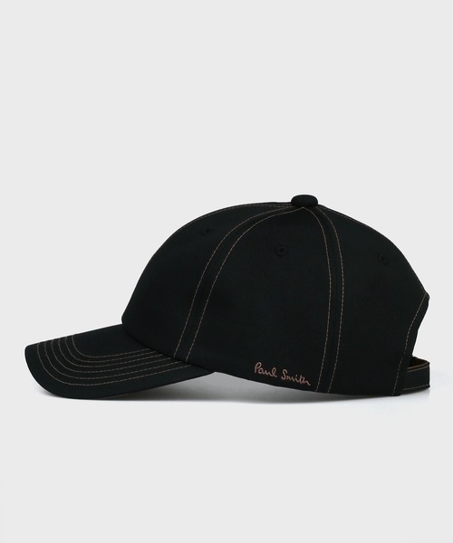 Paul Smith（ポールスミス）の「コントラストステッチ キャップ【160303 WFCAP】（キャップ・メンズ・ブラック/ネイビー/ベージュ・FREE）」の2枚目の写真