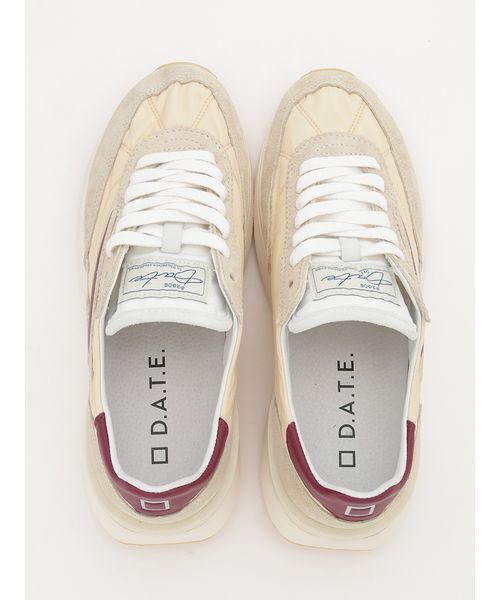 D.A.T.E.（デイト）の「【D.A.T.E.】ATHLETA NYLON（スニーカー・レディース・ベージュ・38/37/39）」の6枚目の写真