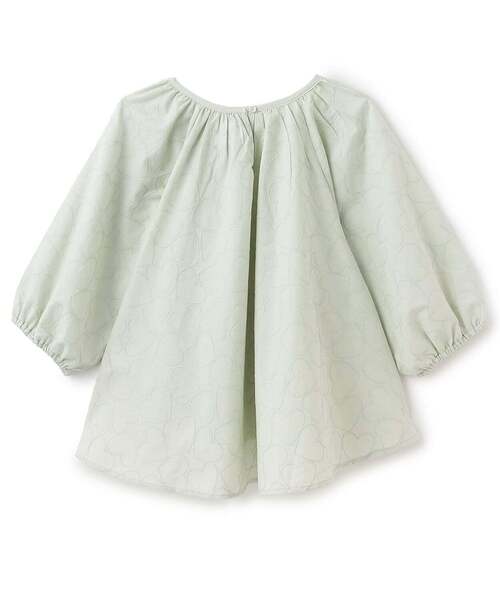 petit main LIEN（プティマインリアン）の「【親子リンク】レースチュニック（チュニック・レディース・ライトピンク/黄緑系・F）」の3枚目の写真