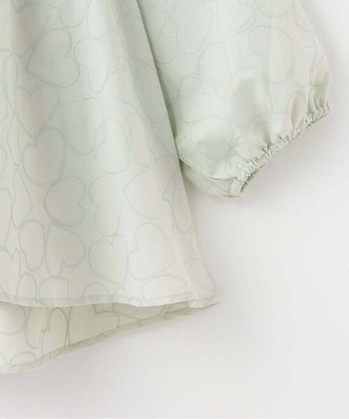 petit main LIEN（プティマインリアン）の「【親子リンク】レースチュニック（チュニック・レディース・ライトピンク/黄緑系・F）」の6枚目の写真