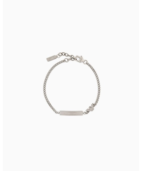 EMPORIO ARMANI(エンポリオアルマーニ)の「【エンポリオ アルマーニ】IDブレスレット ステンレススチール(ブレスレット・メンズ・その他1・FREE)」の1枚目の写真