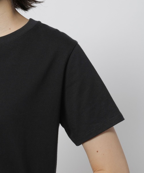 niko and...（ニコアンド）の「COLORマイスターTシャツ（Tシャツ/カットソー・レディース・ブラウン/レッド/アイボリー/ブラック/クリアブルー/ネイビー/オレンジ/オフホワイト・MEDIUM/LARGE）」の12枚目の写真