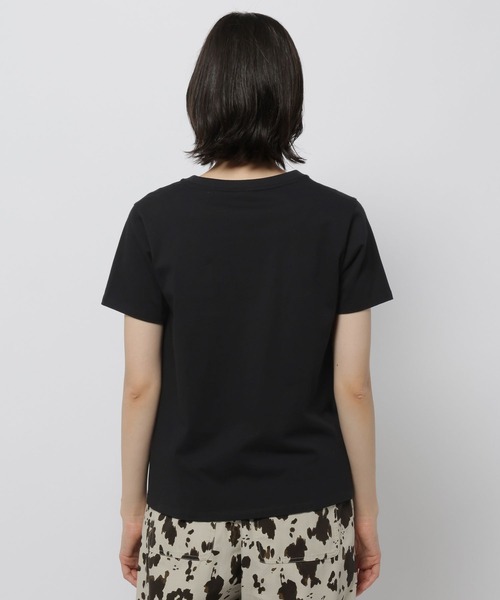 niko and...（ニコアンド）の「COLORマイスターTシャツ（Tシャツ/カットソー・レディース・ブラウン/レッド/アイボリー/ブラック/クリアブルー/ネイビー/オレンジ/オフホワイト・MEDIUM/LARGE）」の9枚目の写真