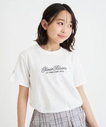 PINK-latte（ピンクラテ）の「裾ドロストりぼんタック半袖Tシャツ（Tシャツ/カットソー）」