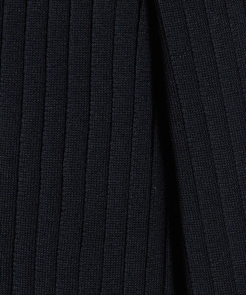 SLOANE（スローン）の「【別注】＜SLOANE＞リブ Vネック カーディガン（カーディガン/ボレロ・レディース・ネイビー/ベージュ・1）」の7枚目の写真