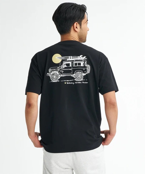 BILLABONG(ビラボン)の「BILLABONG/ビラボン 半袖 Tシャツ MAKING TRACKS BG01A219(Tシャツ/カットソー・メンズ・クリーム/ブラック・M/XL/L)」の5枚目の写真