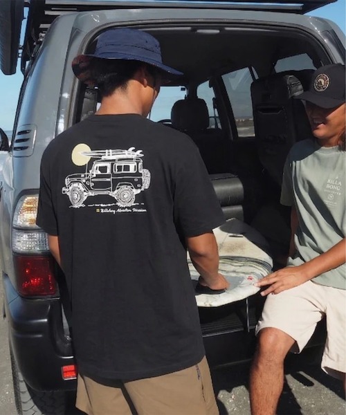 BILLABONG(ビラボン)の「BILLABONG/ビラボン 半袖 Tシャツ MAKING TRACKS BG01A219(Tシャツ/カットソー・メンズ・クリーム/ブラック・M/XL/L)」の9枚目の写真