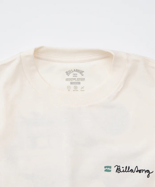 BILLABONG(ビラボン)の「BILLABONG/ビラボン 半袖 Tシャツ MAKING TRACKS BG01A219(Tシャツ/カットソー・メンズ・クリーム/ブラック・M/XL/L)」の14枚目の写真
