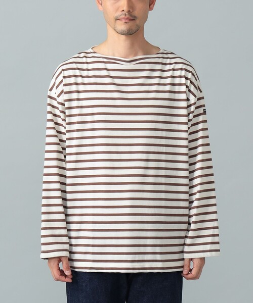 SAINT JAMES / MORLAIX LOOSE ボーダー ボートネック Tシャツ（Tシャツ