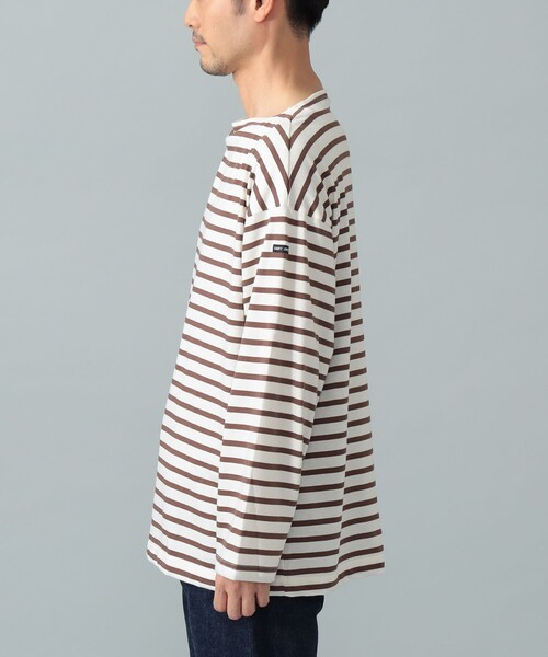 SAINT JAMES / MORLAIX LOOSE ボーダー ボートネック Tシャツ（Tシャツ