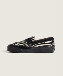 VANS | VANS PREMIUM ローファー 53 ポニーヘアー / LX Loafer 53 PONY HAIR ZEBRA VN000VASZBR1(ローファー)
