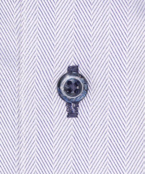 TOKYO SHIRTS(トウキョウシャツ)の「【超形態安定】形態安定ノンアイロン ドゥエボットーニ 長袖ビジネスワイシャツ(大きいサイズ・長いサイズ)(ビジネスシャツ・メンズ・ブルー・首回り41cm-裄丈90cm/首回り45cm-裄丈82cm/首回り45cm-裄丈86cm/首回り45cm-裄丈90cm/首回り39cm-裄丈88cm/首回り42cm-裄丈90cm/首回り43cm-裄丈90cm/首回り47cm-裄丈86cm/首回り47cm-裄丈90cm)」の4枚目の写真