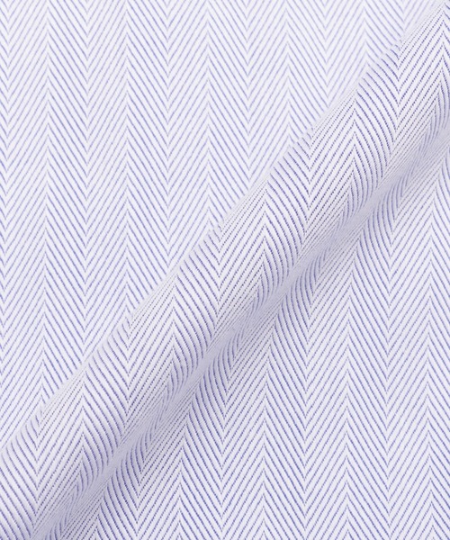 TOKYO SHIRTS(トウキョウシャツ)の「【超形態安定】形態安定ノンアイロン ドゥエボットーニ 長袖ビジネスワイシャツ(大きいサイズ・長いサイズ)(ビジネスシャツ・メンズ・ブルー・首回り41cm-裄丈90cm/首回り45cm-裄丈82cm/首回り45cm-裄丈86cm/首回り45cm-裄丈90cm/首回り39cm-裄丈88cm/首回り42cm-裄丈90cm/首回り43cm-裄丈90cm/首回り47cm-裄丈86cm/首回り47cm-裄丈90cm)」の5枚目の写真