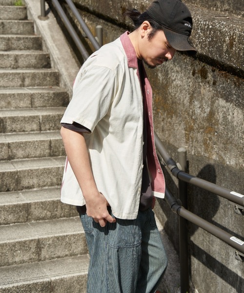NO NEED(ノーニード)の「チェリーボーリングシャツ(シャツ/ブラウス・メンズ・ブルー/ブラック/アイボリー・M/L)」の21枚目の写真