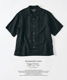 417 EDIFICE | ノルマンディーリネン S/Sシャツ(シャツ/ブラウス)