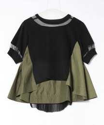 Cepica | BackプリーツTOPS(Tシャツ/カットソー)