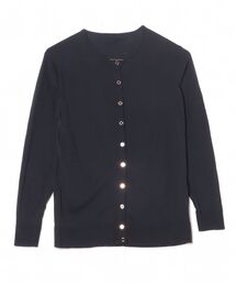 MUSE de Deuxieme Classe カーディガン M 黒 【古着】【中古】【送料無料】 中古・古着通販】DEUXIEME CLASSE (ドゥーズィエム クラス) 金ボタン V