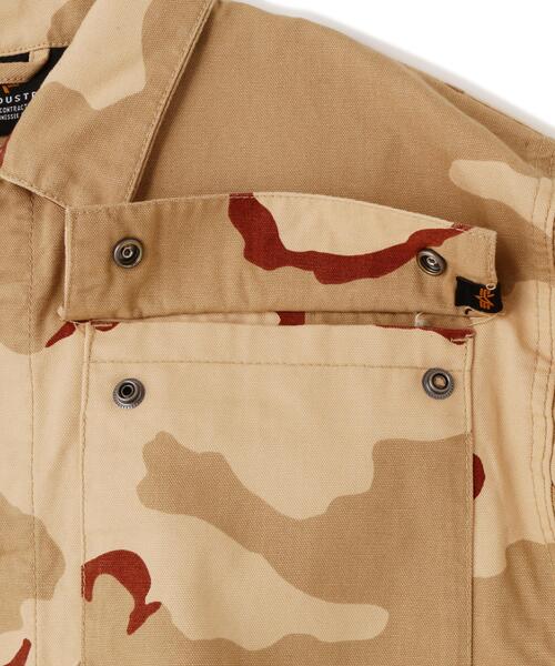 Alpha Industries(アルファインダストリーズ)の「Alpha Industries/アルファインダストリーズ/Chore Coat Camo/チョア コート カモ(その他アウター・メンズ・その他2・L/XL)」の5枚目の写真