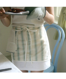 MAISON DE ROOMROOM（メゾンドルームルーム）の「ベニスストリングエプロン2カラー（エプロン）」