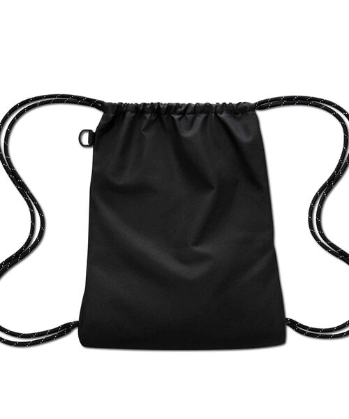 NIKE(ナイキ)の「ナイキ ヘリテージ 2.0 ドローコード バッグ (12L) / Nike Heritage 2.0 Drawstring Bag (12L) IB4356-010 Black(バックパック/リュック・メンズ・ブラック・ONE SIZE)」の3枚目の写真