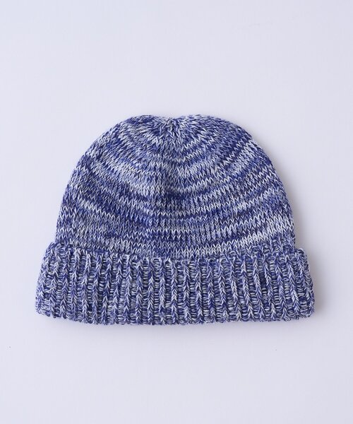 CIAOPANIC TYPY（チャオパニックティピー）の「【UNISEX】ミックスヤーンビーニー（ニットキャップ/ビーニー・レディース・ネイビー/グリーン/イエロー・ONE SIZE）」の8枚目の写真