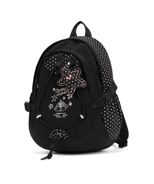 VANWALK（バンウォーク）の「トライアングルリエディションバックパック#2 [ドットブラック]（バックパック/リュック・レディース・ブラック・FREE）」の4枚目の写真