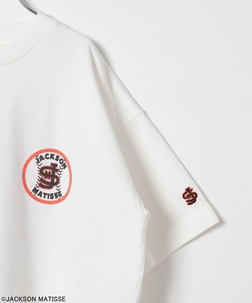 JACKSON MATISSE(ジャクソンマティス)の「【JACKSON MATISSE/BAYFLOW】Baseball T(KIDS)(Tシャツ/カットソー・キッズ・ピンク/チャコール/オフホワイト・160cm/150cm/130cm/140cm)」の7枚目の写真