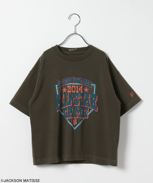 JACKSON MATISSE(ジャクソンマティス)の「【JACKSON MATISSE/BAYFLOW】Baseball T(KIDS)(Tシャツ/カットソー・キッズ・ピンク/チャコール/オフホワイト・160cm/150cm/130cm/140cm)」の16枚目の写真