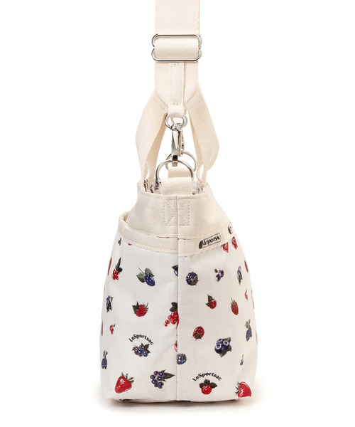 LeSportsac(レスポートサック)の「SMALL BUCKET TOTE ベリーメロウ(トートバッグ・レディース・ホワイト・FREE)」の5枚目の写真