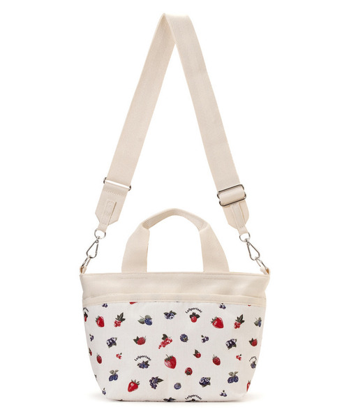 LeSportsac(レスポートサック)の「SMALL BUCKET TOTE ベリーメロウ(トートバッグ・レディース・ホワイト・FREE)」の7枚目の写真