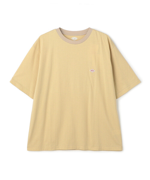 DANTON(ダントン)の「Men's Short Sleeve Inner T-shirt Stripe(Tシャツ/カットソー・メンズ・ブルー系その他5/グレー系その他/イエロー系その他/ブルー系その他/レッド系その他・L/M/S/XL/XXL)」の4枚目の写真