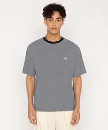 DANTON(�_���g��)��Men's Short Sleeve Inner T-shirt Stripe(T�V���c/�J�b�g�\�[)