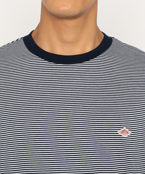 DANTON(ダントン)の「Men's Short Sleeve Inner T-shirt Stripe(Tシャツ/カットソー・メンズ・ブルー系その他5/グレー系その他/イエロー系その他/ブルー系その他/レッド系その他・L/M/S/XL/XXL)」の10枚目の写真