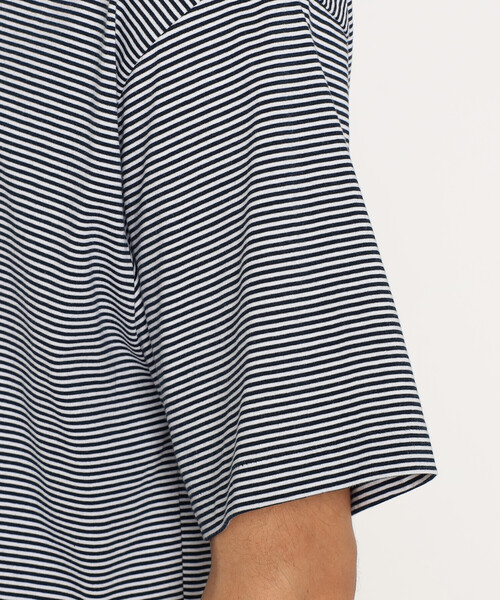 DANTON(ダントン)の「Men's Short Sleeve Inner T-shirt Stripe(Tシャツ/カットソー・メンズ・ブルー系その他5/グレー系その他/イエロー系その他/ブルー系その他/レッド系その他・L/M/S/XL/XXL)」の11枚目の写真