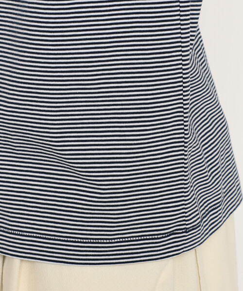 DANTON(ダントン)の「Men's Short Sleeve Inner T-shirt Stripe(Tシャツ/カットソー・メンズ・ブルー系その他5/グレー系その他/イエロー系その他/ブルー系その他/レッド系その他・L/M/S/XL/XXL)」の12枚目の写真