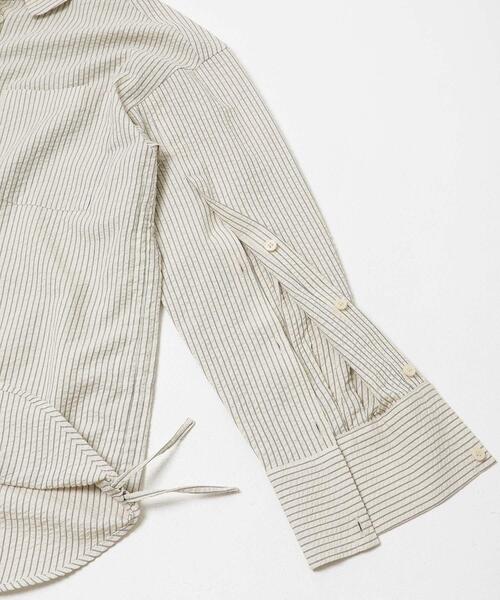 KBF(ケイビーエフ)の「サイドドロストサッカーシャツ(シャツ/ブラウス・レディース・ブルー系その他/ベージュ系その他/ホワイト系その他・ONE)」の21枚目の写真