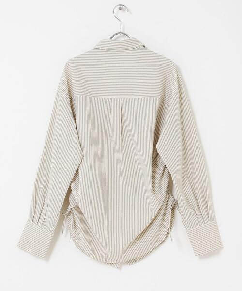 KBF(ケイビーエフ)の「サイドドロストサッカーシャツ(シャツ/ブラウス・レディース・ブルー系その他/ベージュ系その他/ホワイト系その他・ONE)」の22枚目の写真