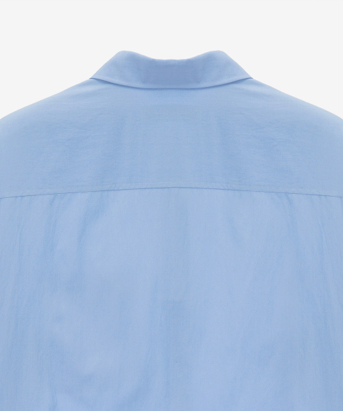 MINDBRIDGE（マインドブリッジ）の「[COUTURE]ペーパーコットンオーバーサイズシャツ（シャツ/ブラウス・メンズ・ブルー・95/100/105）」の6枚目の写真