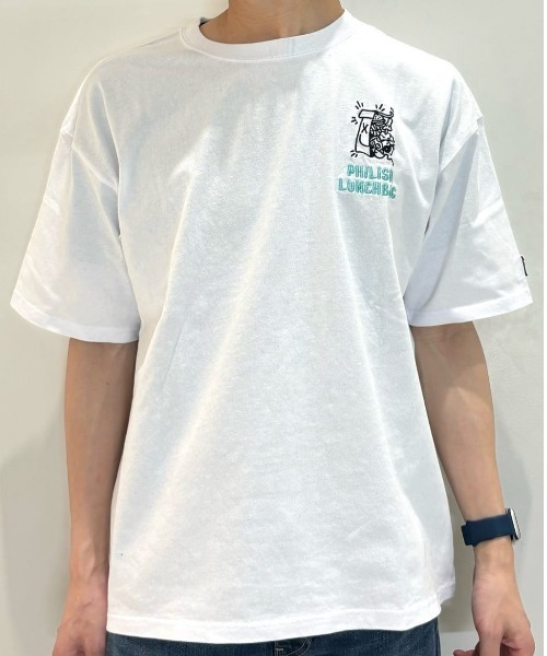Right-on(ライトオン)の「Other(ソノタ)グラフィックプリントTシャツ(Tシャツ/カットソー・メンズ・レッド/ホワイト/ダークグレー・M/XL/L/S)」の19枚目の写真