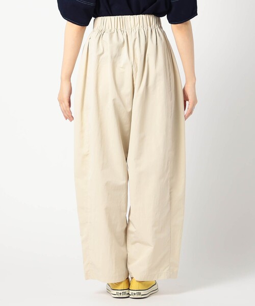 BROOKLYN OVERALL(ブルックリンオーバーオール)の「【BROOKLYN OVERALL】ウエストドローコードコクーンパンツ(その他パンツ・レディース・チャコールグレー/グリーン・FREE)」の6枚目の写真