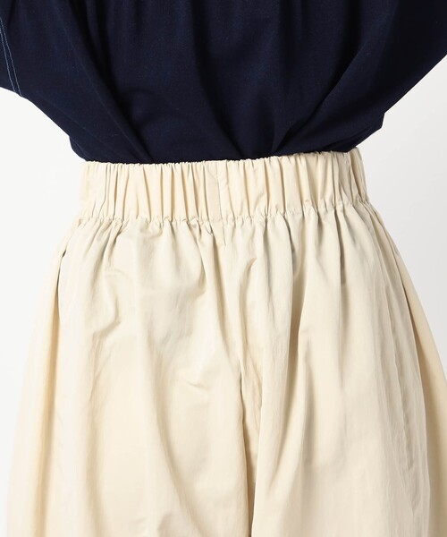 BROOKLYN OVERALL(ブルックリンオーバーオール)の「【BROOKLYN OVERALL】ウエストドローコードコクーンパンツ(その他パンツ・レディース・チャコールグレー/グリーン・FREE)」の9枚目の写真