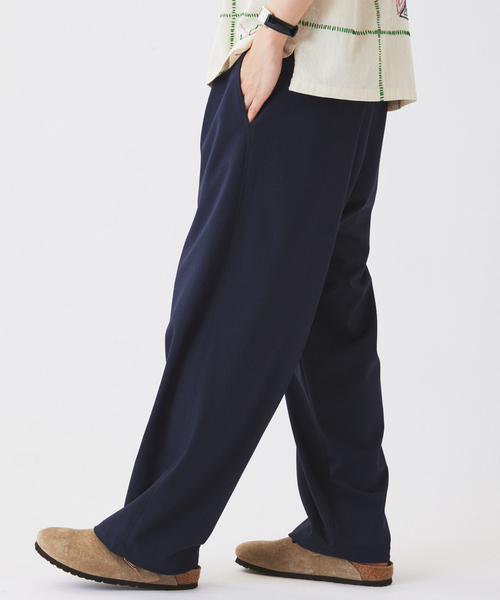JOURNAL STANDARD relume(ジャーナルスタンダード レリューム)の「TRトロ オーバーパンツ(スラックス・メンズ・ブラウン系その他/ブラックミックス/ネイビー・SMALL/MEDIUM/LARGE)」の11枚目の写真