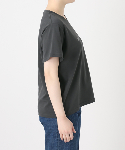 B.C STOCK(ベーセーストック)の「《追加3》ウォッシャブル / 接触冷感 / スムースワンポイントロゴTEE(Tシャツ/カットソー・レディース・ブラック系その他/ブラウン/ホワイト・FREE)」の13枚目の写真