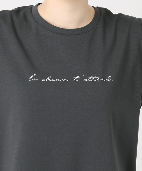 B.C STOCK(ベーセーストック)の「《追加3》ウォッシャブル / 接触冷感 / スムースワンポイントロゴTEE(Tシャツ/カットソー・レディース・ブラック系その他/ブラウン/ホワイト・FREE)」の11枚目の写真