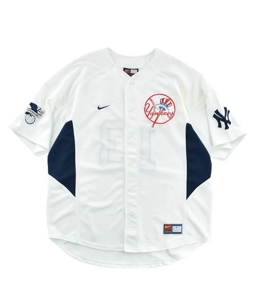 USED】Y2K Majestic “MLB New York Yankees“ ゲームシャツ USA製（T