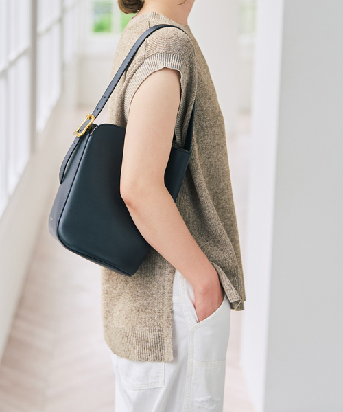 Spick & Span(スピックアンドスパン)の「《手洗い可》リネンミックスフレンチプルオーバー(ニット/セーター・レディース・ベージュ/ブルー系その他/ホワイト・FREE)」の11枚目の写真