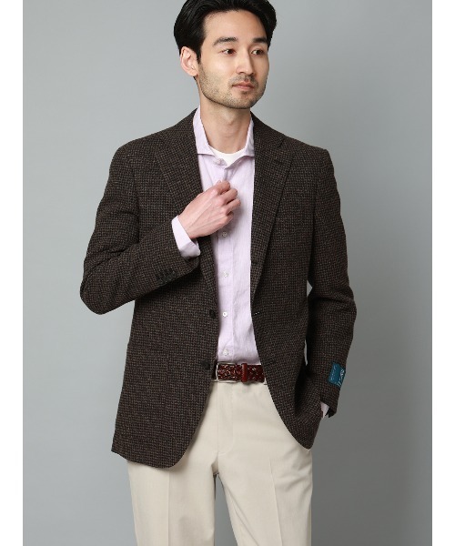SUIT SQUARE(スーツスクエア)の「カッタウェイシャツ/長袖/ウォッシャブル/リネン/無地(ビジネスシャツ・メンズ・ブラック/サックスブルー/パープル/ホワイト・S/M/L/LL)」の5枚目の写真