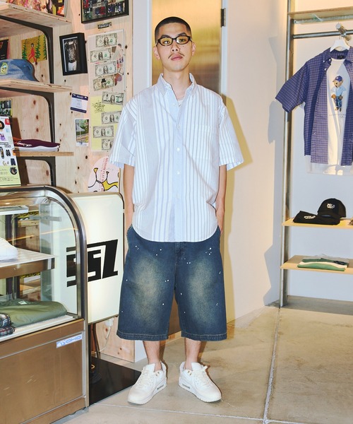 NULL(ヌル)の「【別注】NULL TOKYO / Paintr Denim Shorts(その他パンツ・メンズ・インディゴブルー/ブルー系その他3・SMALL/MEDIUM/X-LARGE/LARGE)」の16枚目の写真